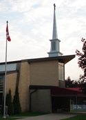 Bell tower of St. Jerome's, Windsor, Ontario