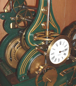 Old tower clock